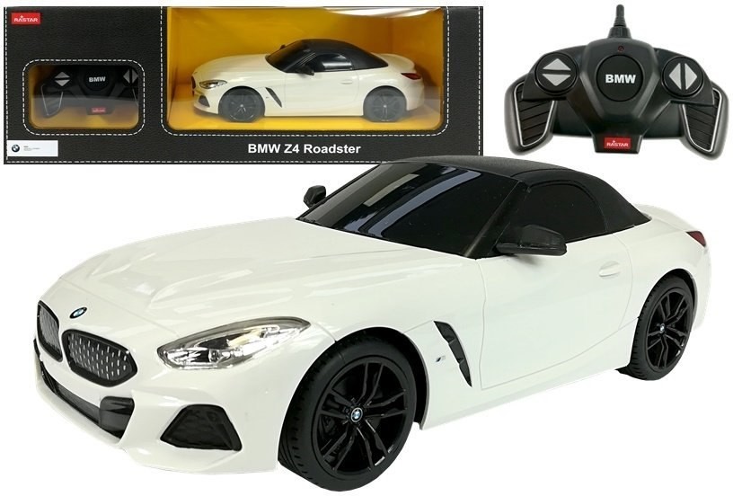 Rastar Auto R/C BMW Z4 Roadster 1:18 Biały 4655