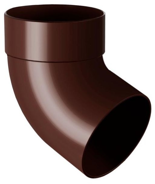 Kolanko pojedyncze 100 mm KAT-67 Brąz