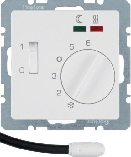 Berker Q1/Q3/Q7 biały regulator temperatury [20346089] B_20346089