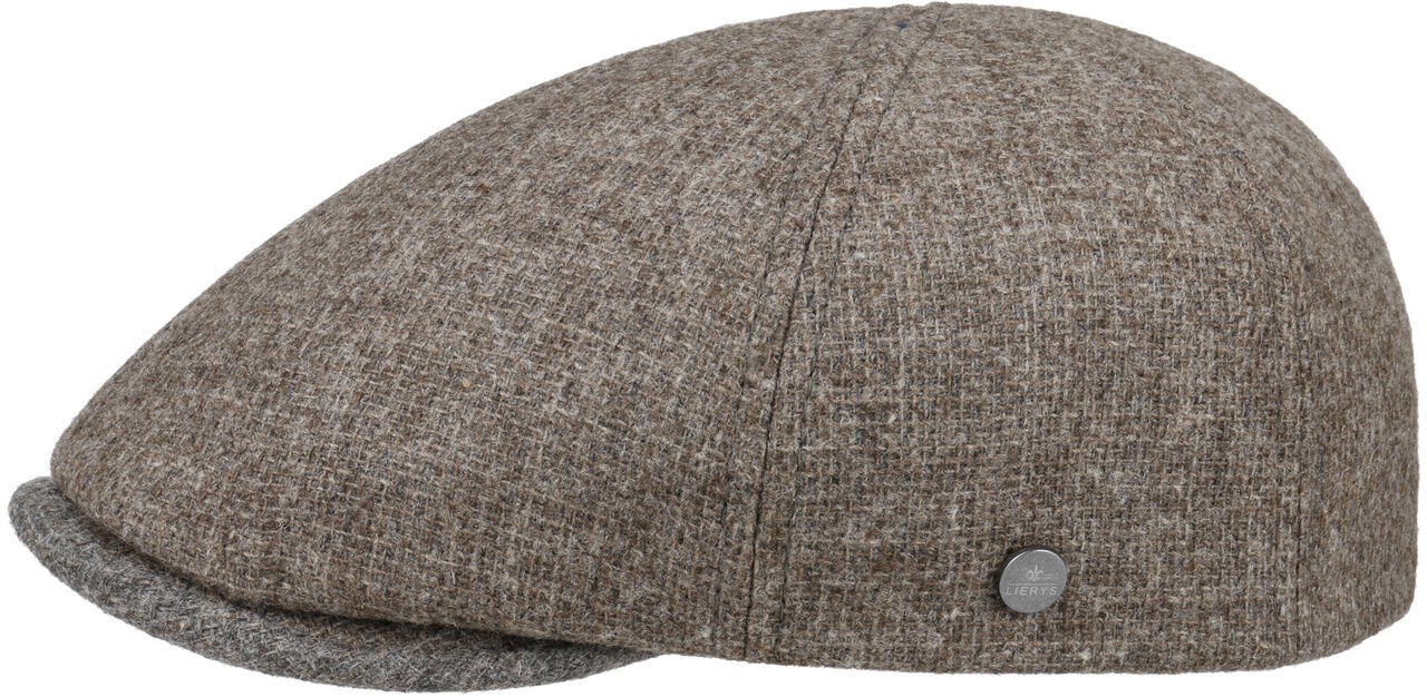 Plaski Kaszkiet Garrick Virgin Wool by Lierys, beżowy, L (58-59 cm)