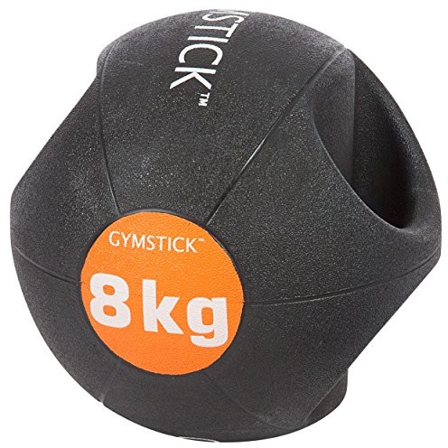 Gym Stick Piłka lekarska z uchwytami masa ball Fitness Ball Gymstick rehabilitacji ball 25 cm CS-2148