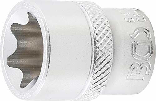 BGS nasadka na klucz nasadowy zastosowania przy E-profil, E18 X 10 MM, 1 sztuka, 6417