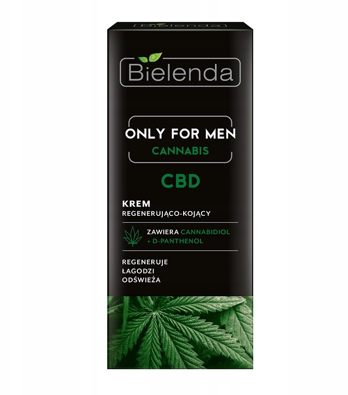 Bielenda Only For Men Cannabis krem regenerujący