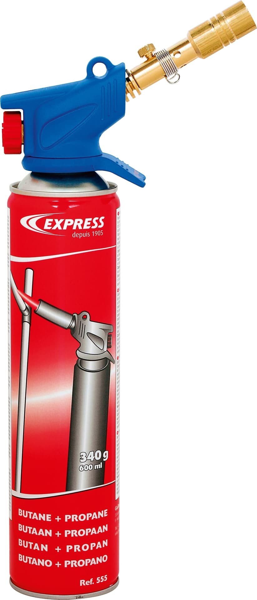 EXPRESS Lampa express z lancą z płom punkt + zas gazowy e5550k E5110K