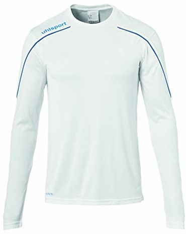 uhlsport Uhlsport Stream 22 trykot dziecięcy z długim rękawem, biały, 128
