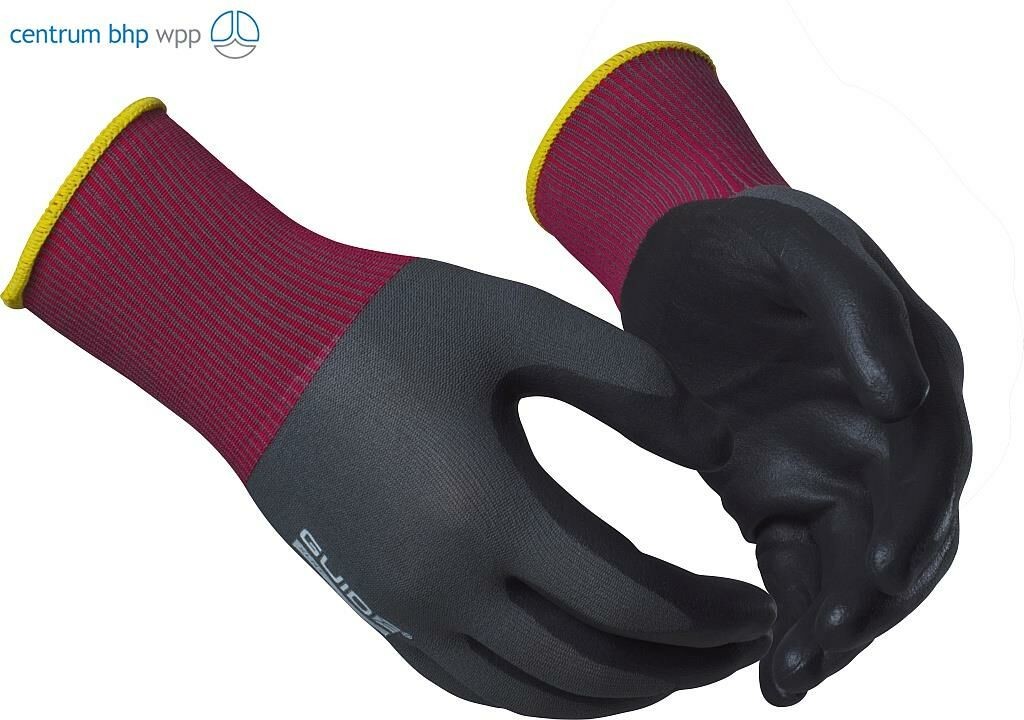GUIDE Gloves RĘKAWICE OCHRONNE 9501 XLNT ; EN 388:2016 4121X; EN 407:2004 X1XXXX