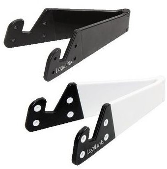 LogiLink Mini stojak pod tablet biało/czarny AA0039W