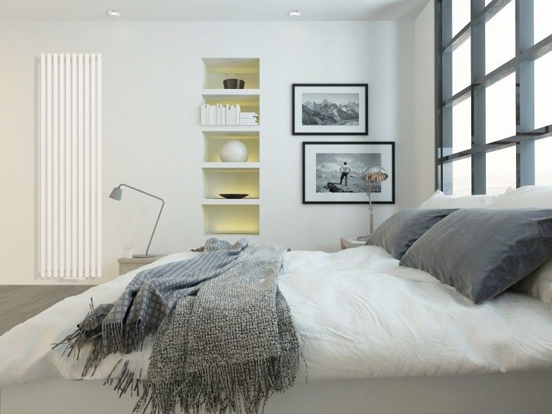 RADOX Vertica DBI Grzejnik 180x35,6 cm pure white mat RX-VRDBI.001M.1800.356