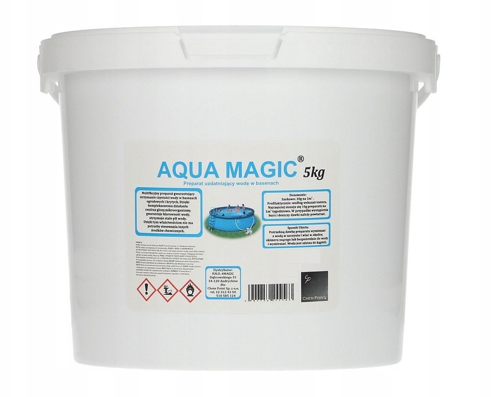 Aqua Magic - Chlor do Basenów 5KG
