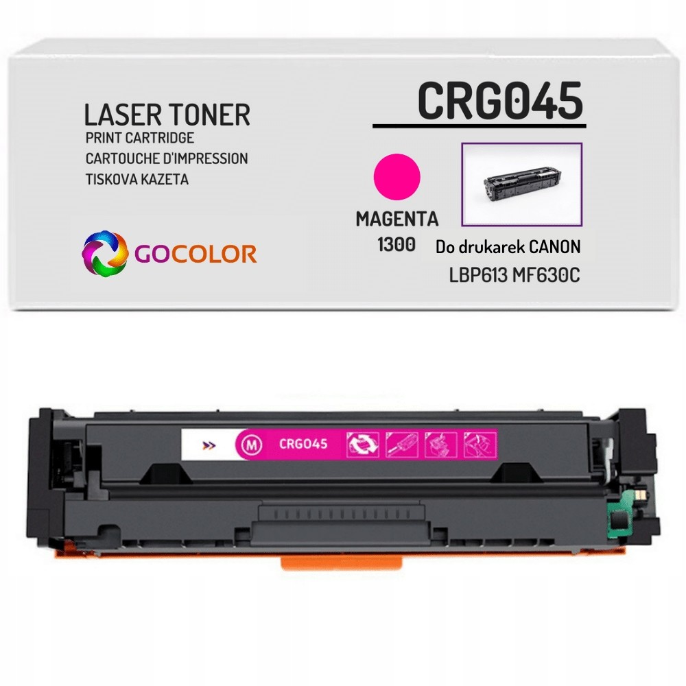 Toner do Canon CRG045 Magenta I-Sensys MF634Cdw