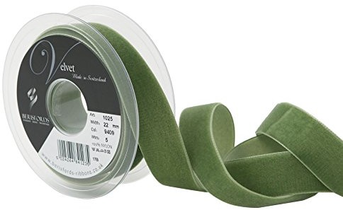 Berisfords Berisfords aksamitna wstążka, worzeń, 10,2 x 3 x 10,2 cm 00102500229409DF