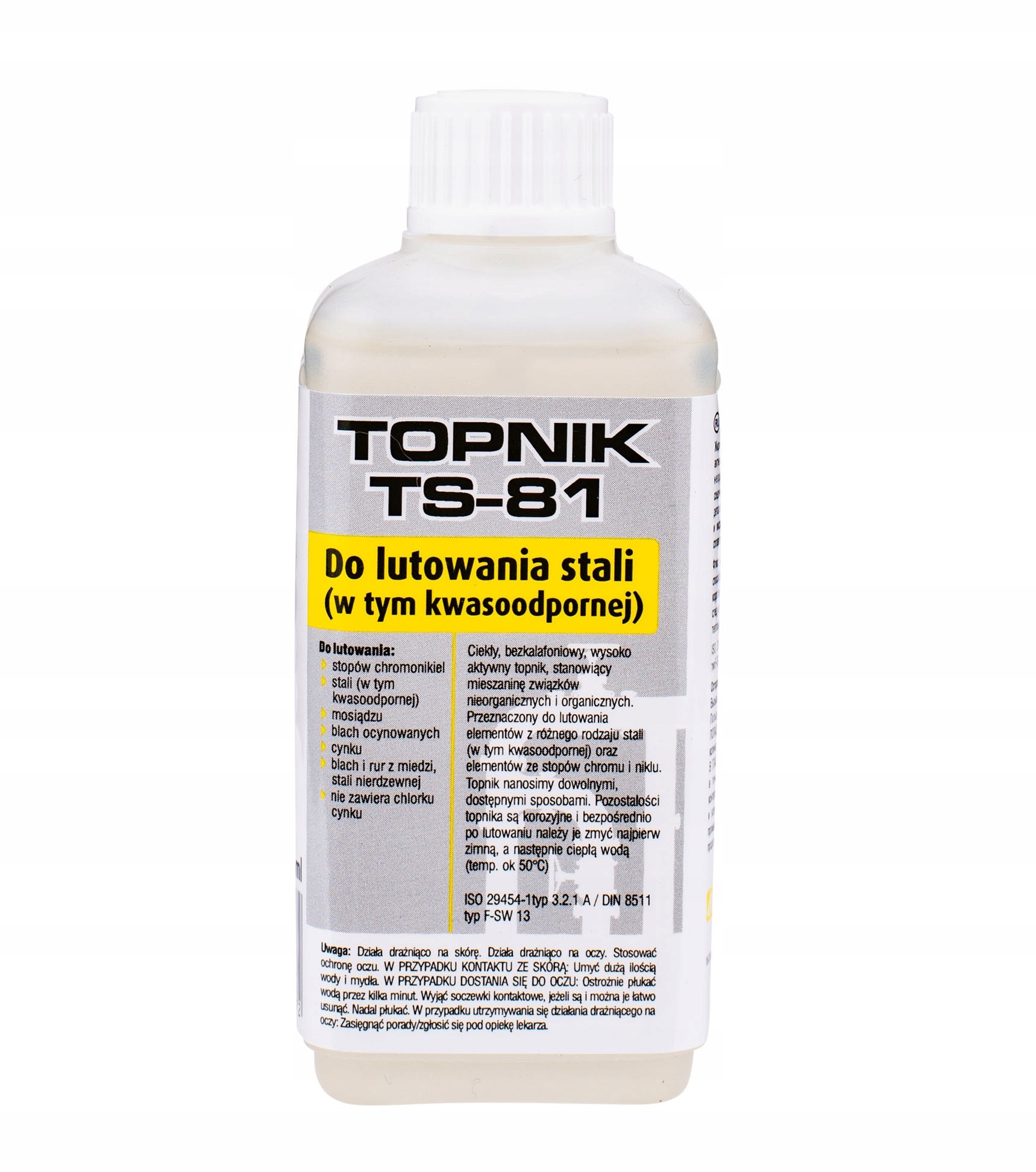Topnik TS81 100 ml z pędzelkiem do lutowania stali