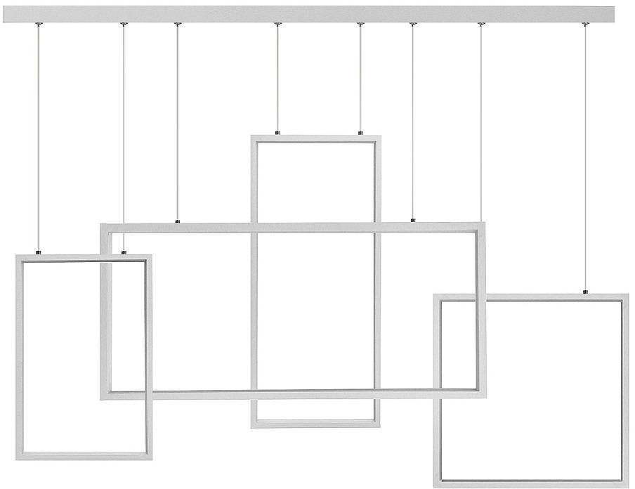Decorativi Lampa designerska Prostokąty LED 75W biała 4000K 531 Decorativi 531