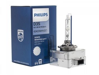 Philips Żarówka ksenonowa Philips WhiteVision D3S 42V 35W 5000K E27-7917