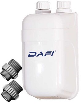 Dafi Przepływowy ogrzewacz wody z 2x nypel 11kW