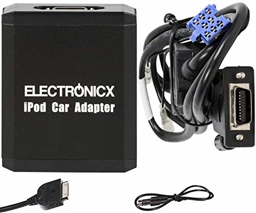 Electronicx Adapter CD zmieniarka samochodowa Digital Music Changer Auto Audio Interface pasuje do Renault VDO YTM05 REN8 REN8