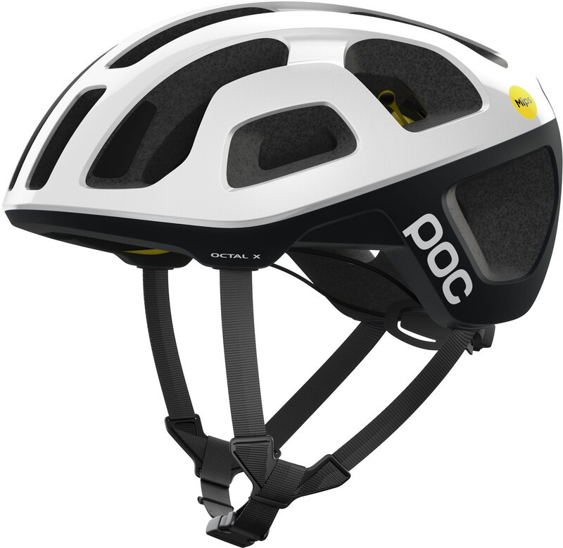 POC Octal X MIPS Helmet, biały/czarny L | 56-62cm 2022 Kaski rowerowe 10668-1001-LRG