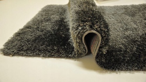 DYWAN SHAGGY PUFFY 80x150cm ANTHRACITE MIĘKKI