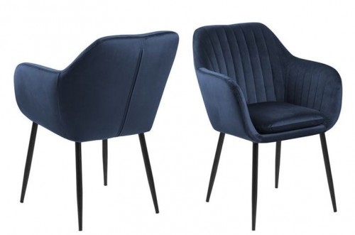 Actona Krzesło Emilia niebieski 80294