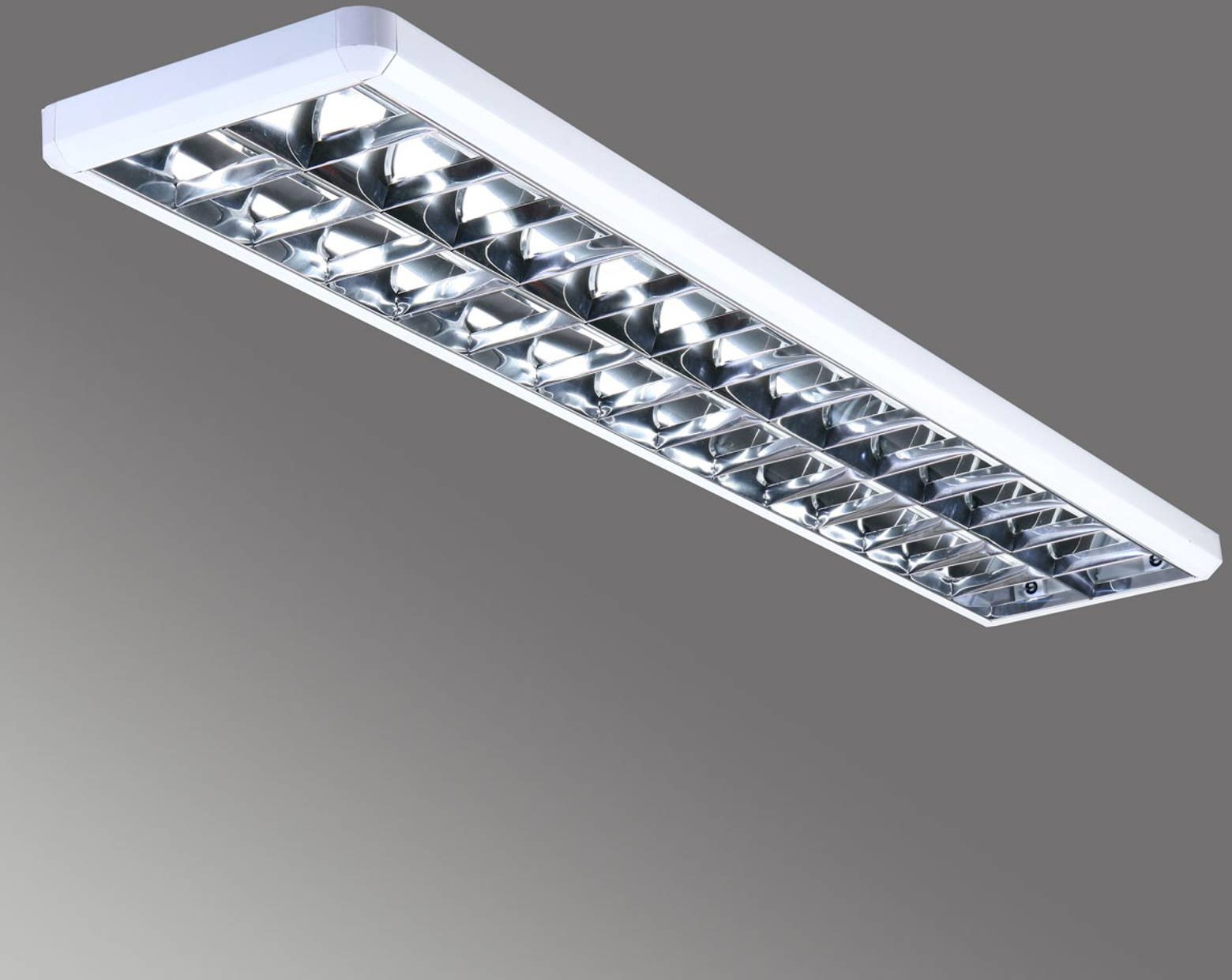 G & L HANDELS GMBH Oprawa rastrowa 432, biała, długość 154,5 cm