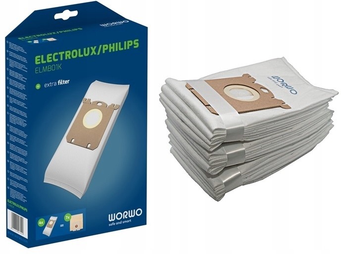 Electrolux 12x Worki Do Odkurzacza Philips S-bag