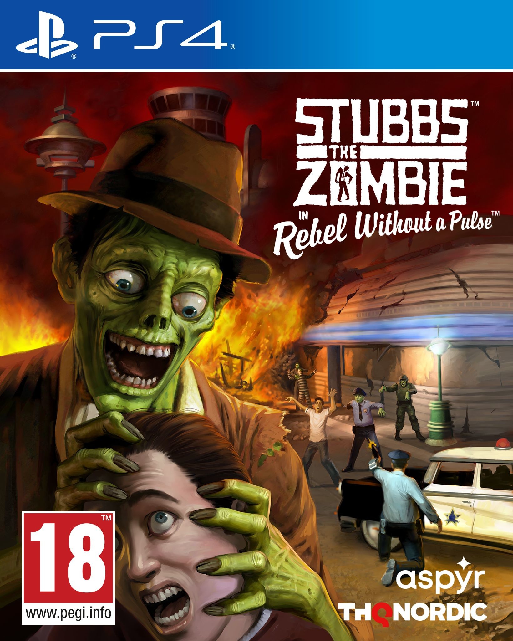 Stubbs the Zombie in Rebel Without a Pulse GRA PS4