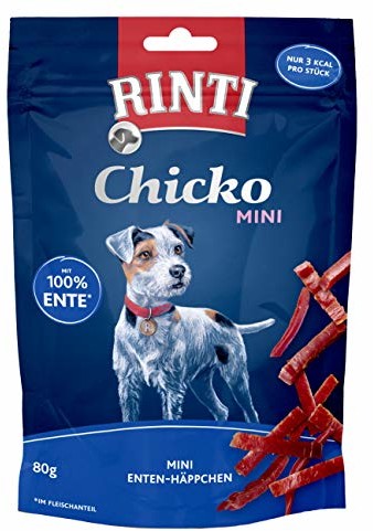 Rinti Extra chicko Mini kaczka, 12er Pack (12 X 80 G) 91441