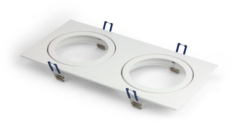 OxyLED CROSTI GAVI GU10/G53 AR111/ES111 podwójna biała