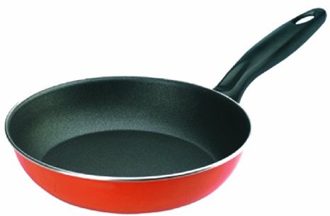 Ibili 916320 Pomarańczowy New patelnia, emaliowanej stali nierdzewnej, 20 cm 916320