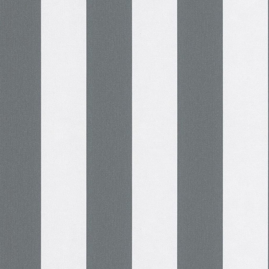 Noordwand Topchic Tapeta Stripes, ciemnoszare i białe pasy