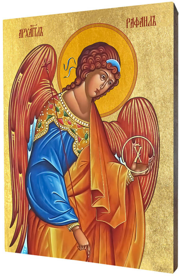 Art christiana Ikona religijna Archanioł Rafał ACHI138