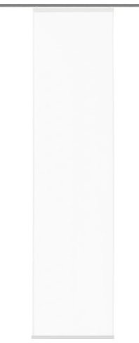 Home Fashion Home fashion Rom 86110-701 dekoracyjna zasłona przesuwna, 245 x 60 cm, voile, biała 86110-701