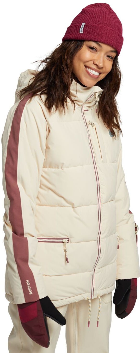 Burton kurtka zimowa damska KEELAN JK Creme Brulee/Rose Brown