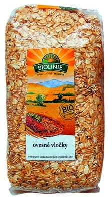 Biolinie Płatki Owsiane BIO 500g BIOLINE