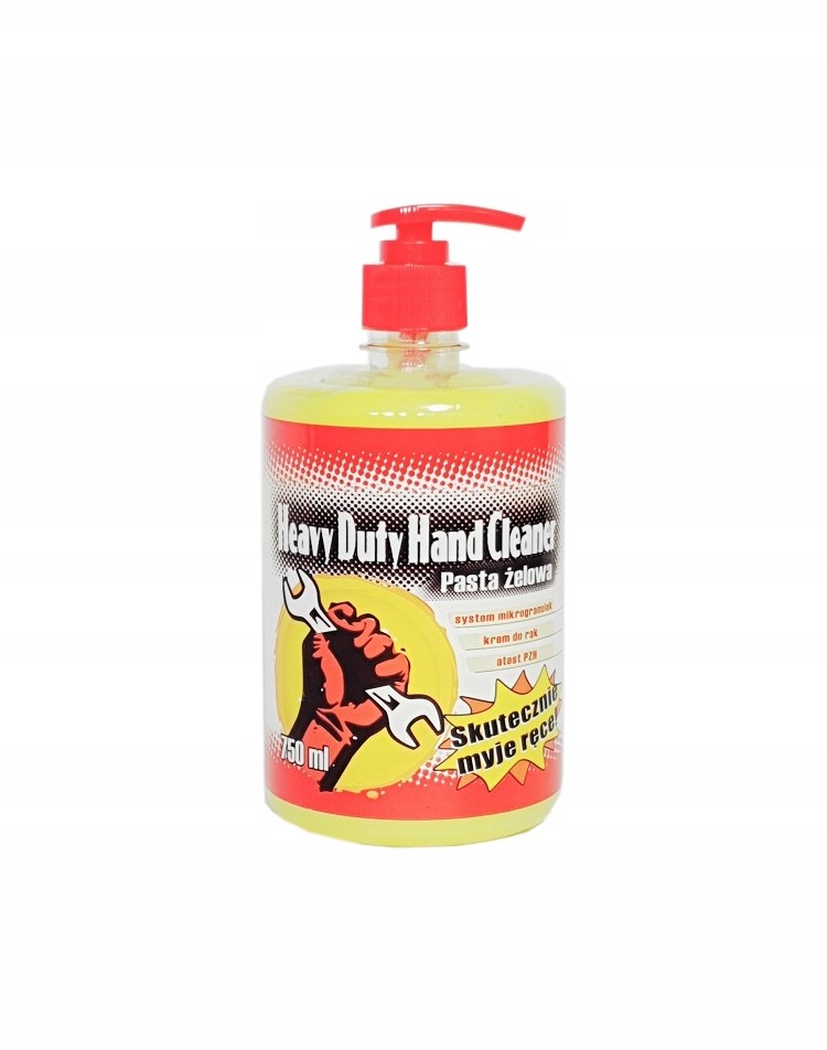 Heavy Duty Mocna Pasta żelowa do mycia rąk 750 ml