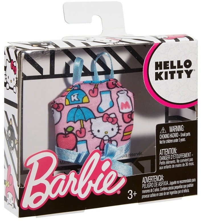 Barbie Hello Kitty różowy top Mattel