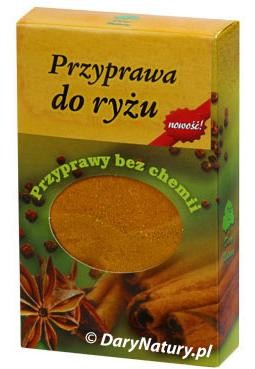 Dary Natury Przyprawa do ryżu 50 g