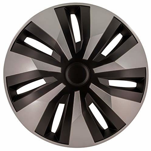 AUTOSTYLE Autostyle Silver/Black zestaw kołpaków Orion-Van 16 cali srebrny/czarny (sfera)