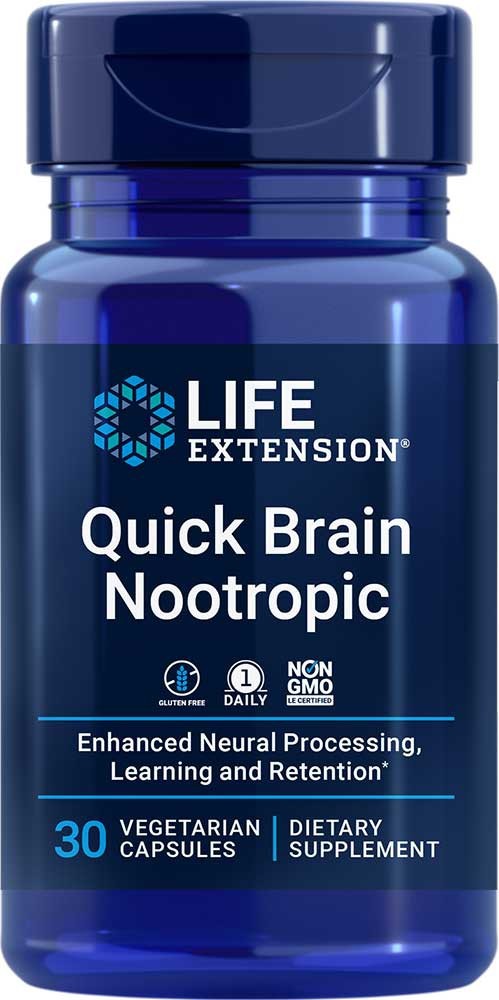 Life Extension Szybki Mózg - preparat nootropowy 02406