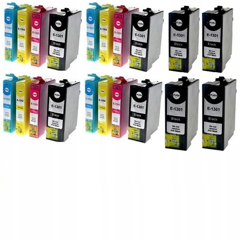 20x Tusz Do Drukarki Epson T1301 T1302 T1303 T1304