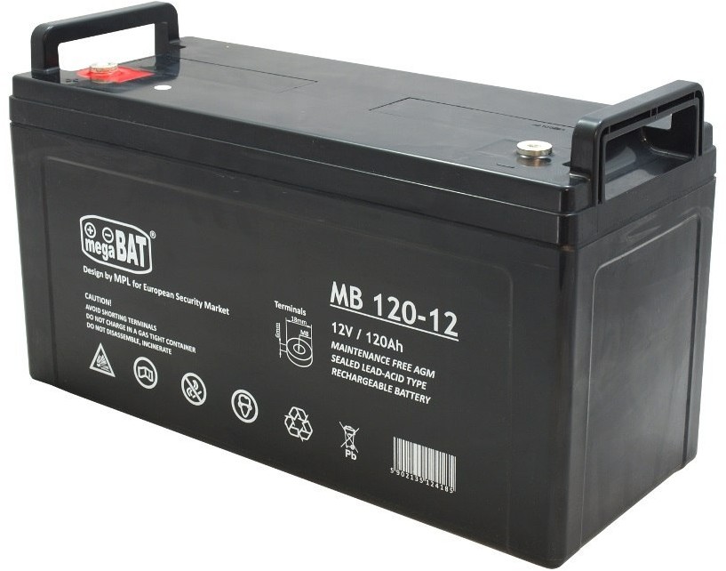 MPL POWER ELEKTRO Akumulator MPL MB 120-12 (407/174/209mm) MB 120-12