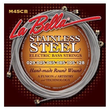 LaBella M45CB struny basowe 6str 29-128 nikiel