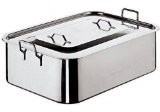Paderno Roasting Pan With Cover S/Steel 11965-50