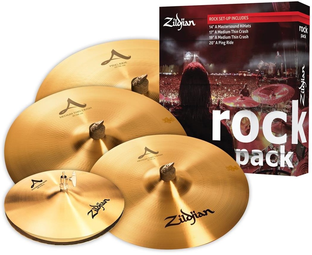 Zildjian Rock A Pack 14,17,19,20 zestaw talerzy