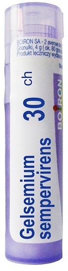 Boiron Gelsemium sempervirens 30CH granulki 4g  8561831