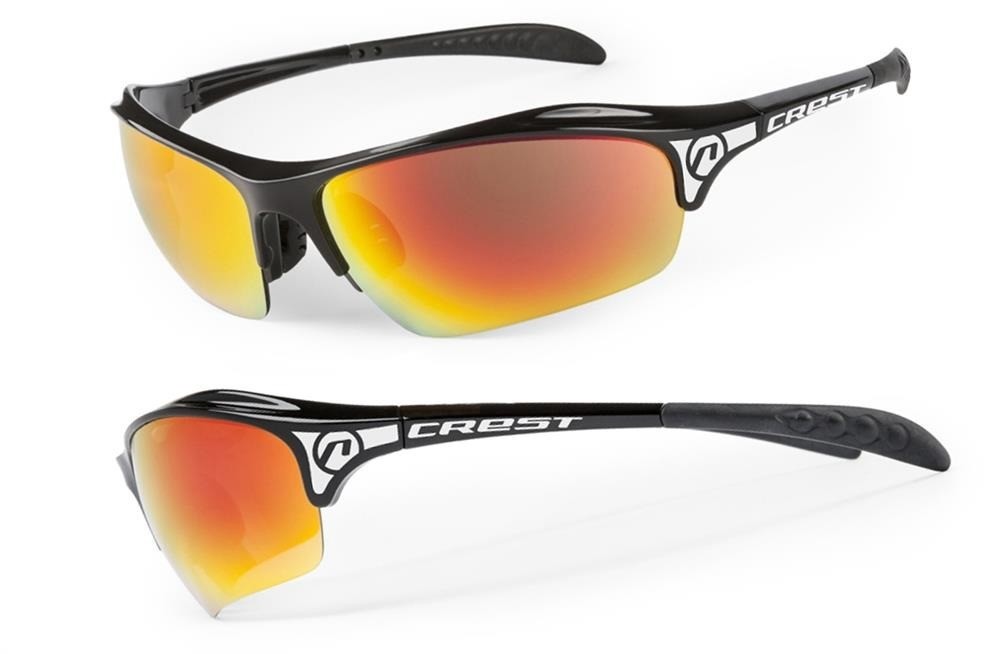 Accent Okulary Crest czarne 2 pary soczewek
