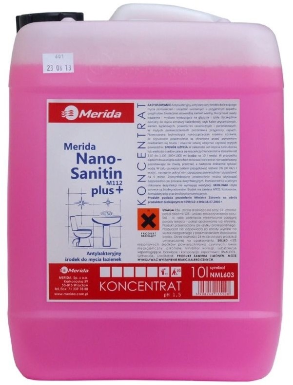 Merida Nano Sanitin Plus+ 10 L Do Łazienki NML603