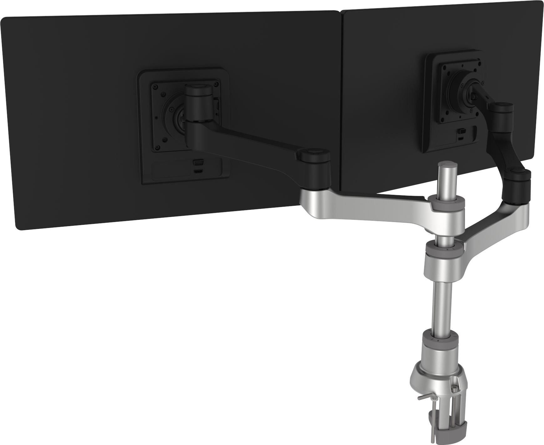 R-GO Tools Uchwyt biurkowy na 2 monitory Zepher 4 C2 RGOVLZE4TWSI RGOVLZE4TWSI