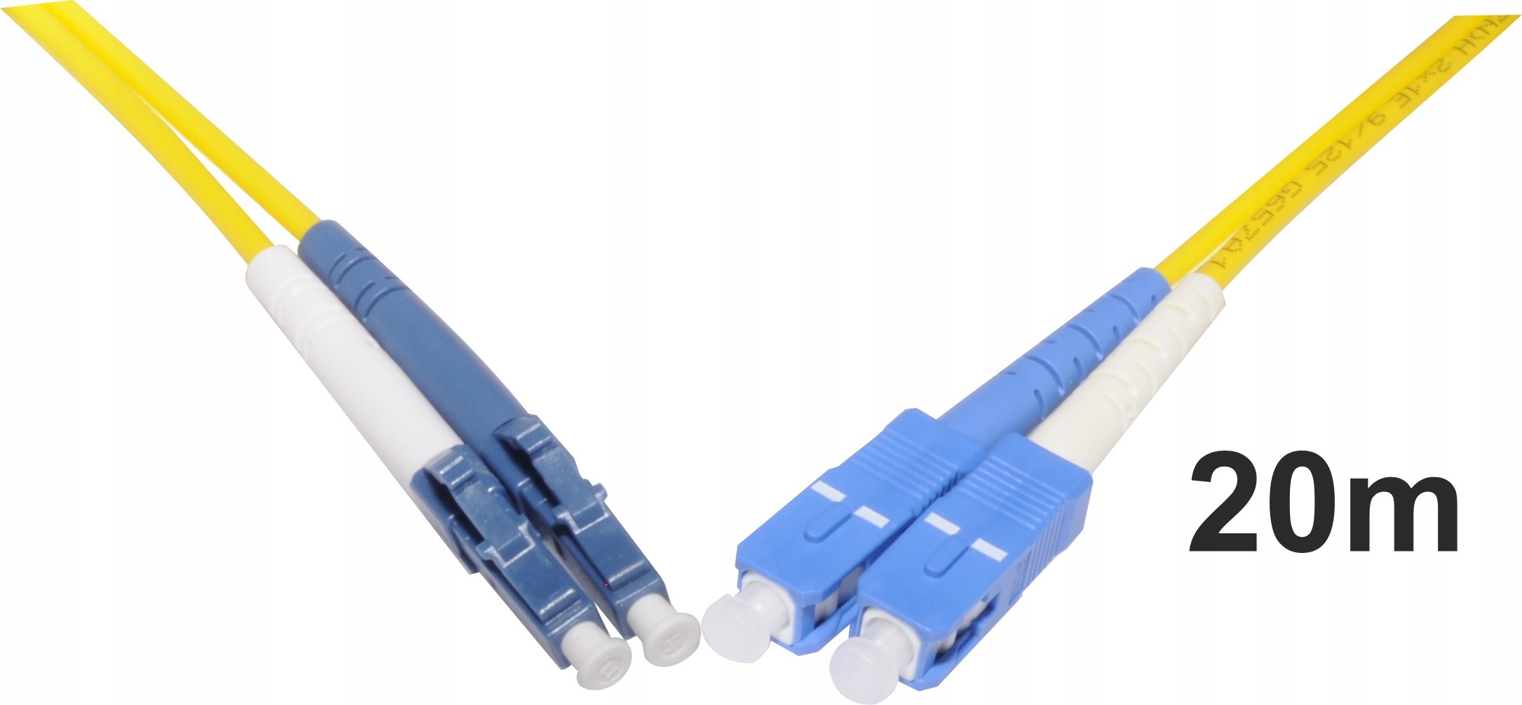 Patchcord Lc/pc-sc/pc Sm dx 2.8mm G657A1 20m