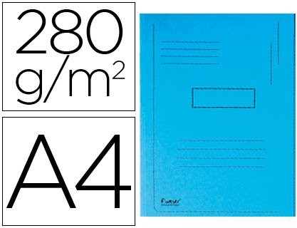 Exacompta 477498  zestaw 50 akcesoria do pozycjonowania A4 280 G, Blau 445006E